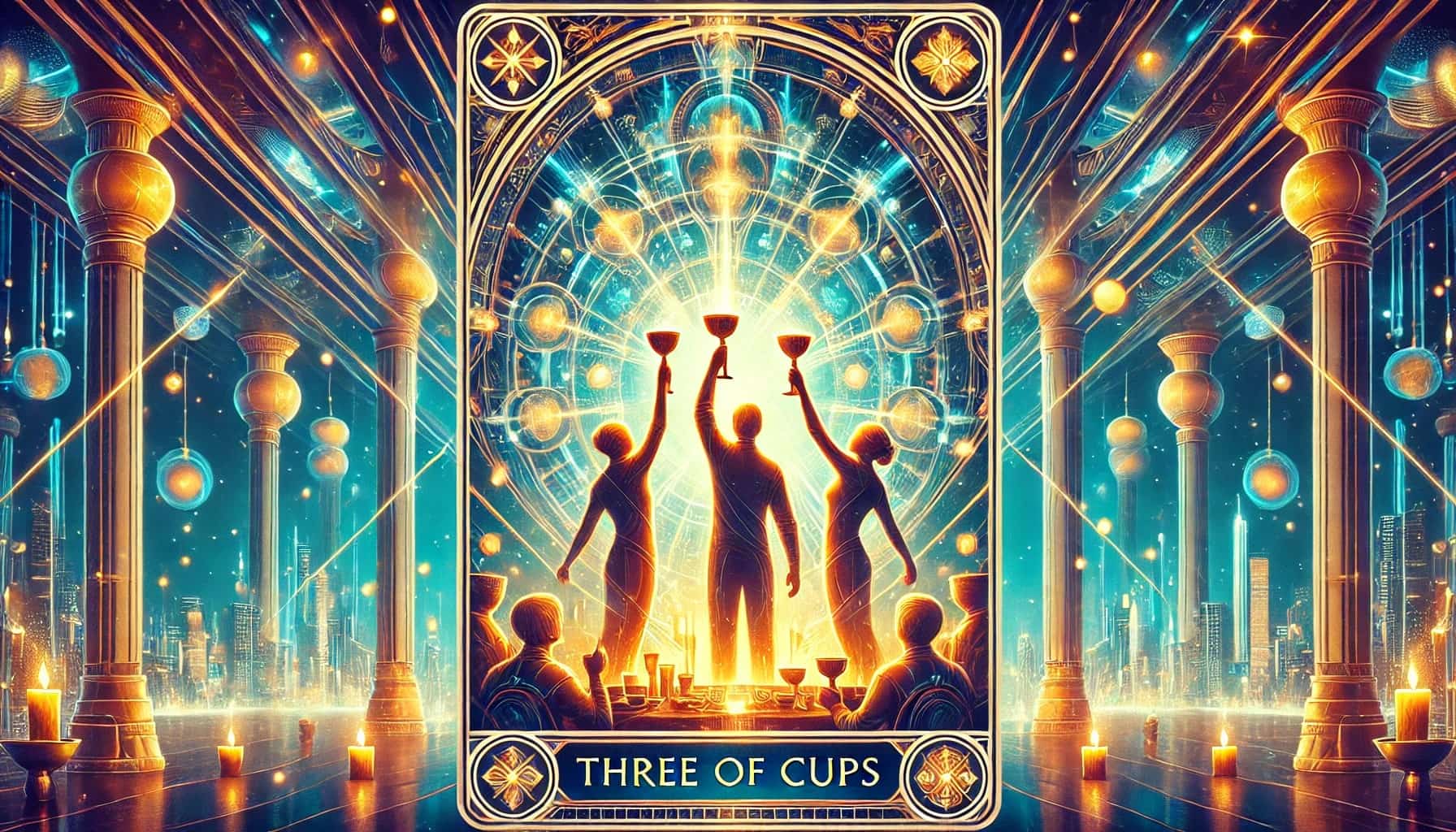 Three of Cups as Future