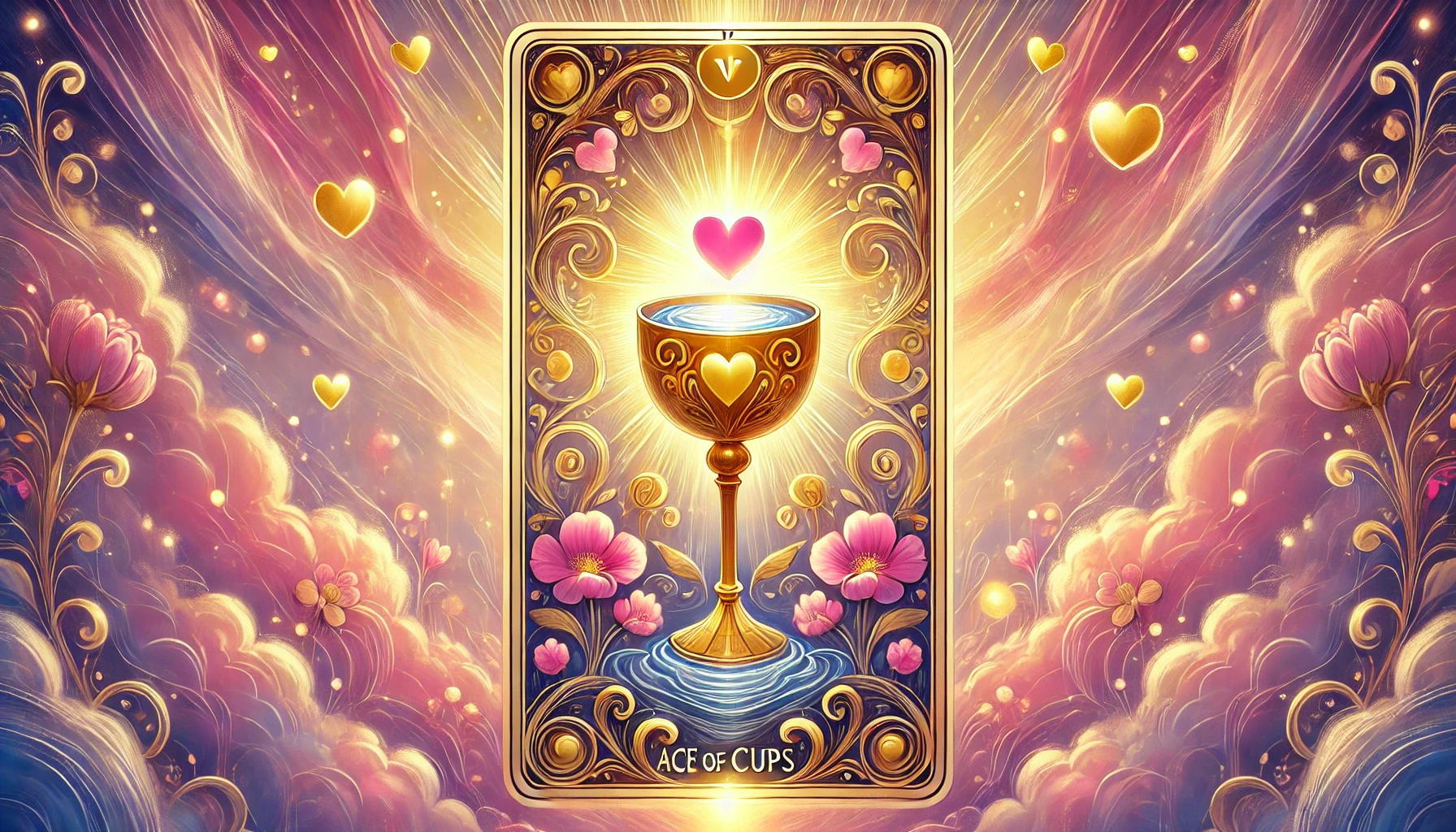 Ace of Cups as Love