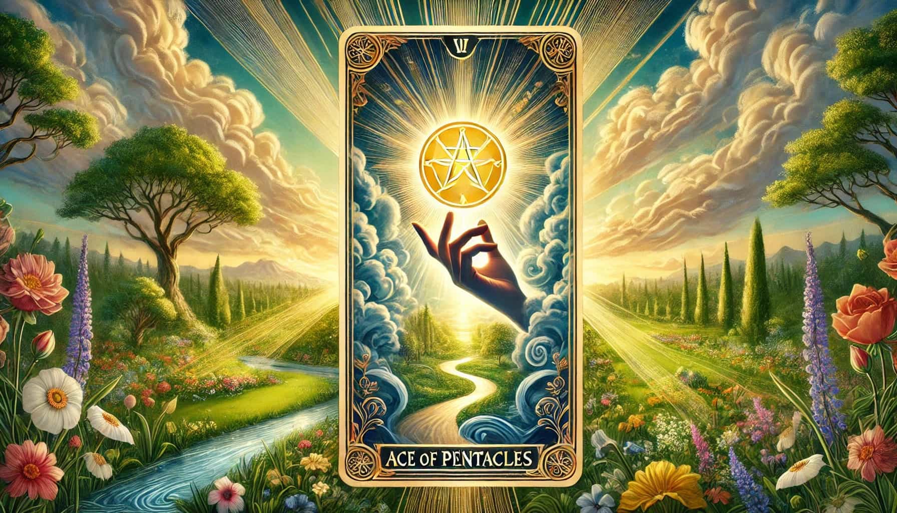 Ace of Pentacles as Future