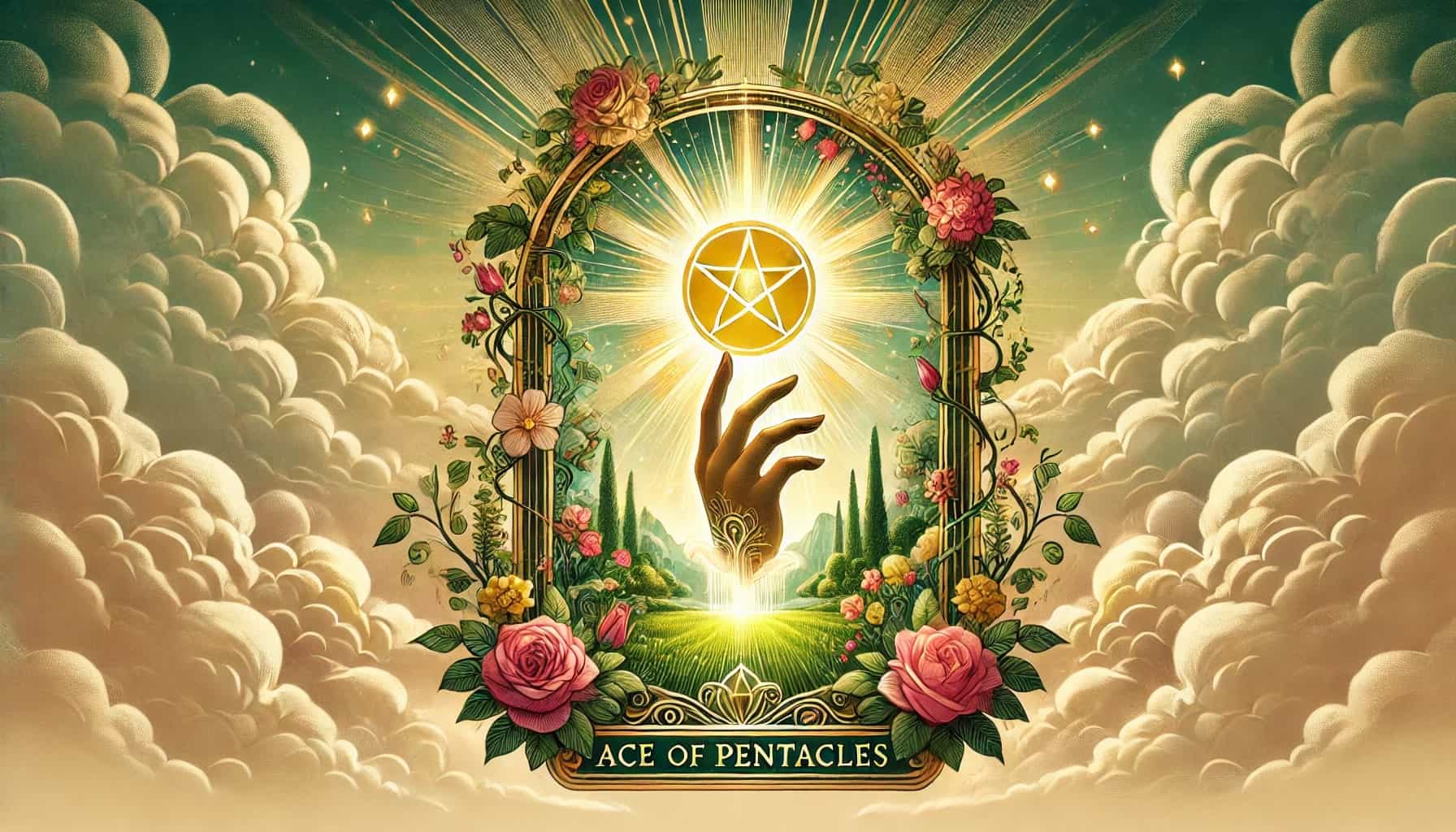 Ace of Pentacles as Love