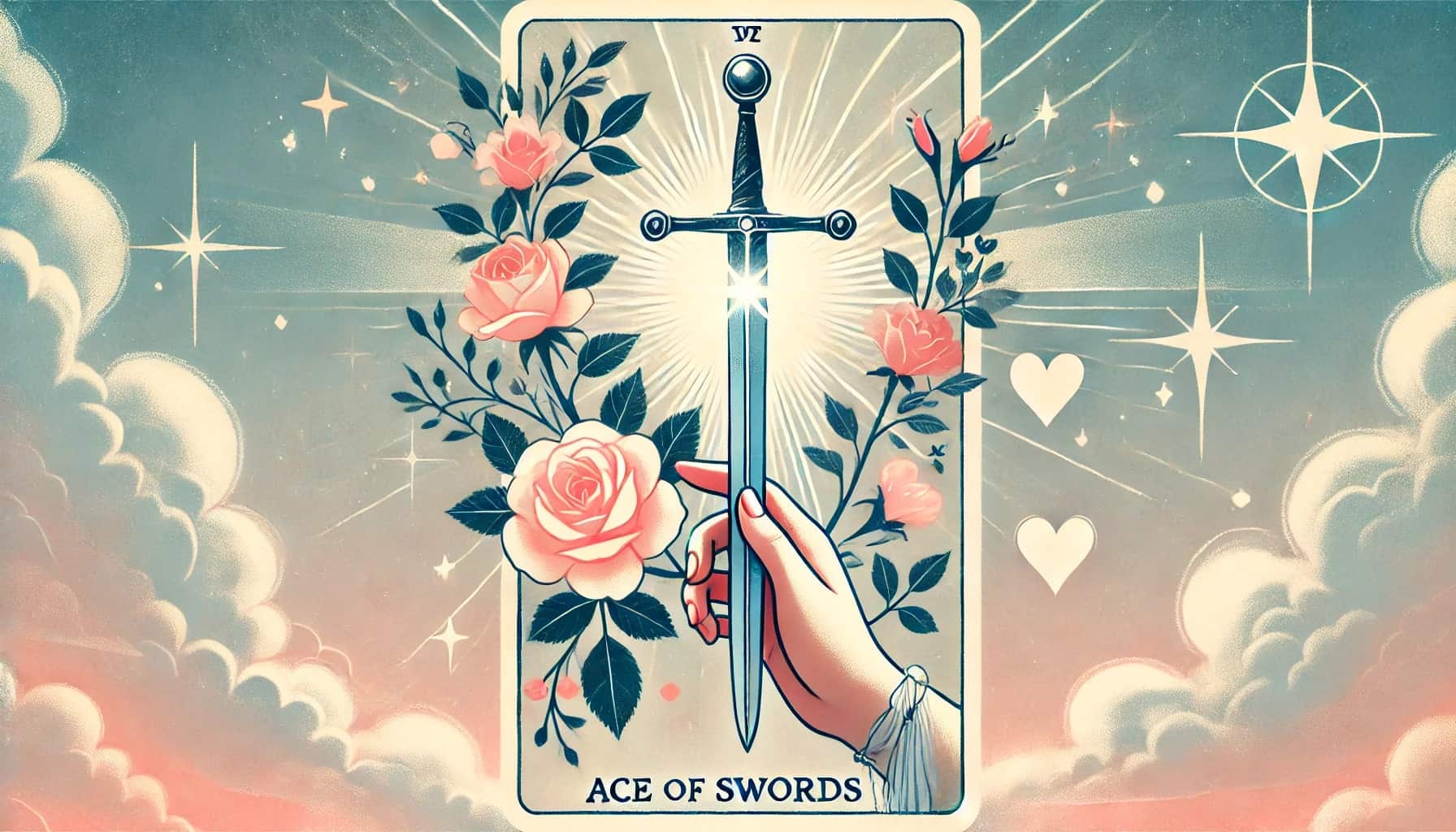 Ace of Swords as Love