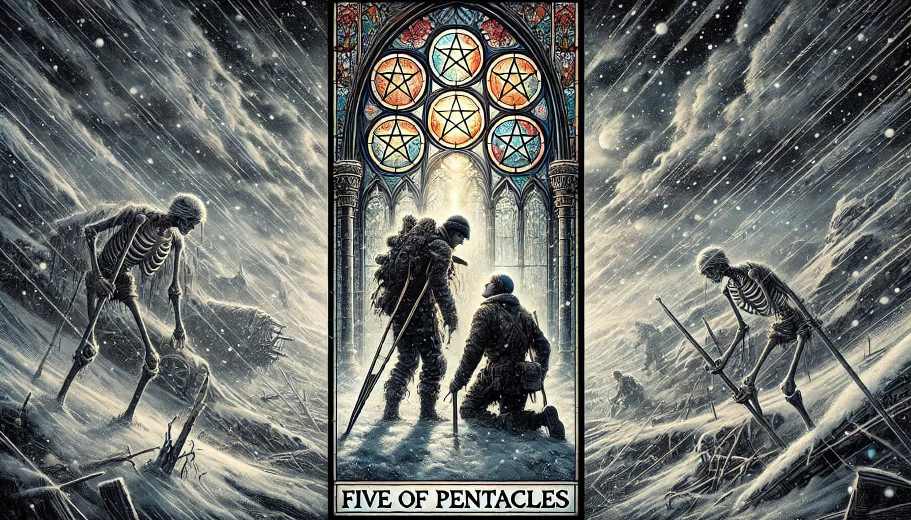 Five of Pentacles as Action