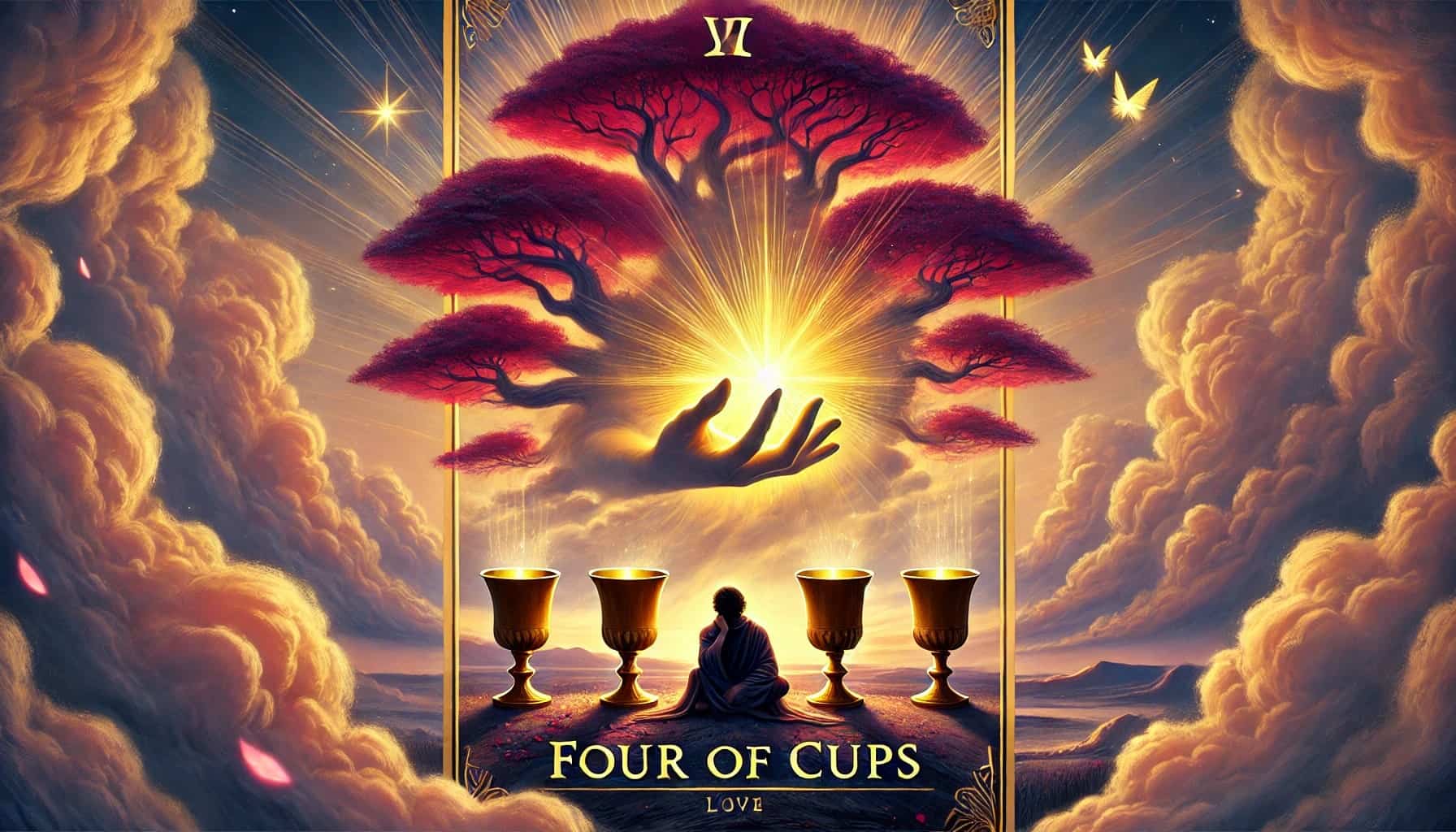 Four of Cups asLove