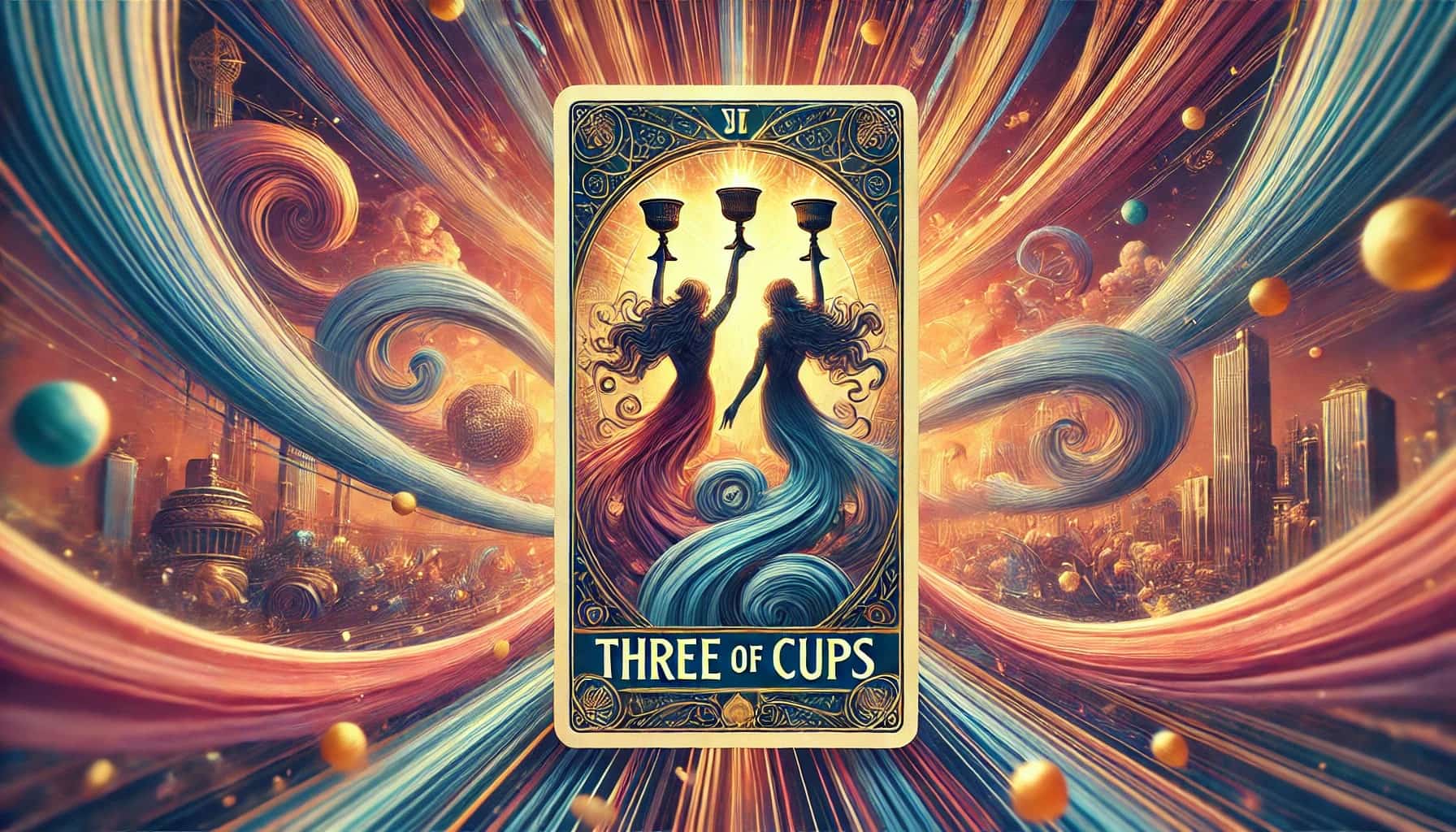 Three of Cups as Action