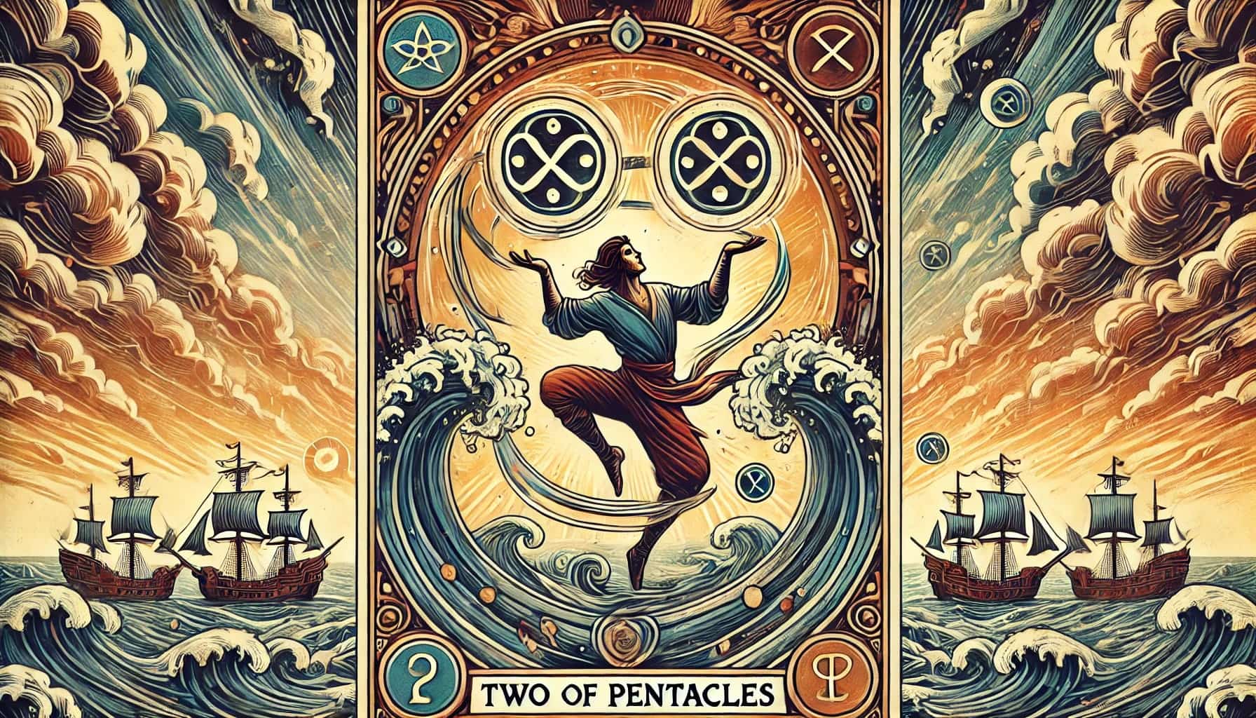 Two of Pentacles as Action